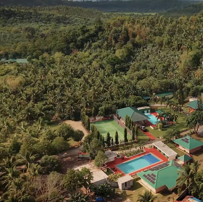Escares Resort aerial view